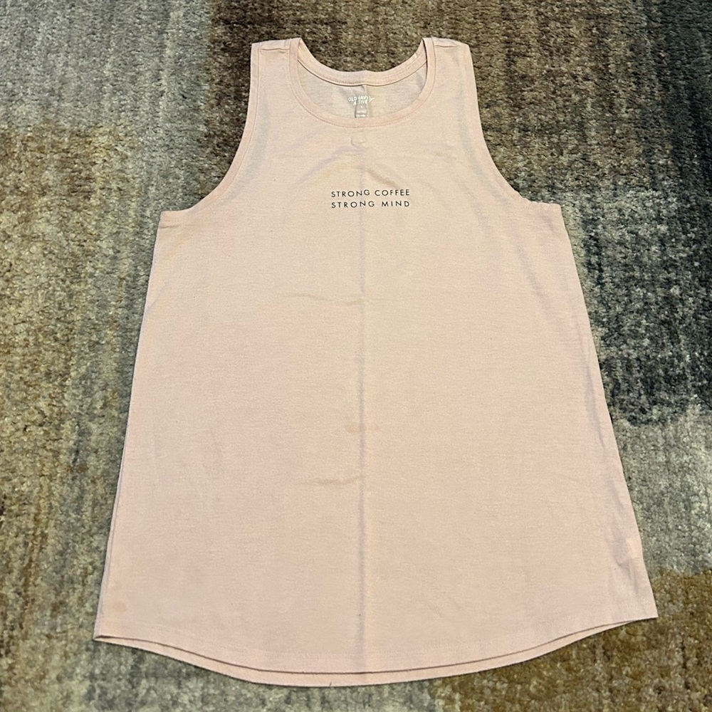 Light Pink Muscle Tank